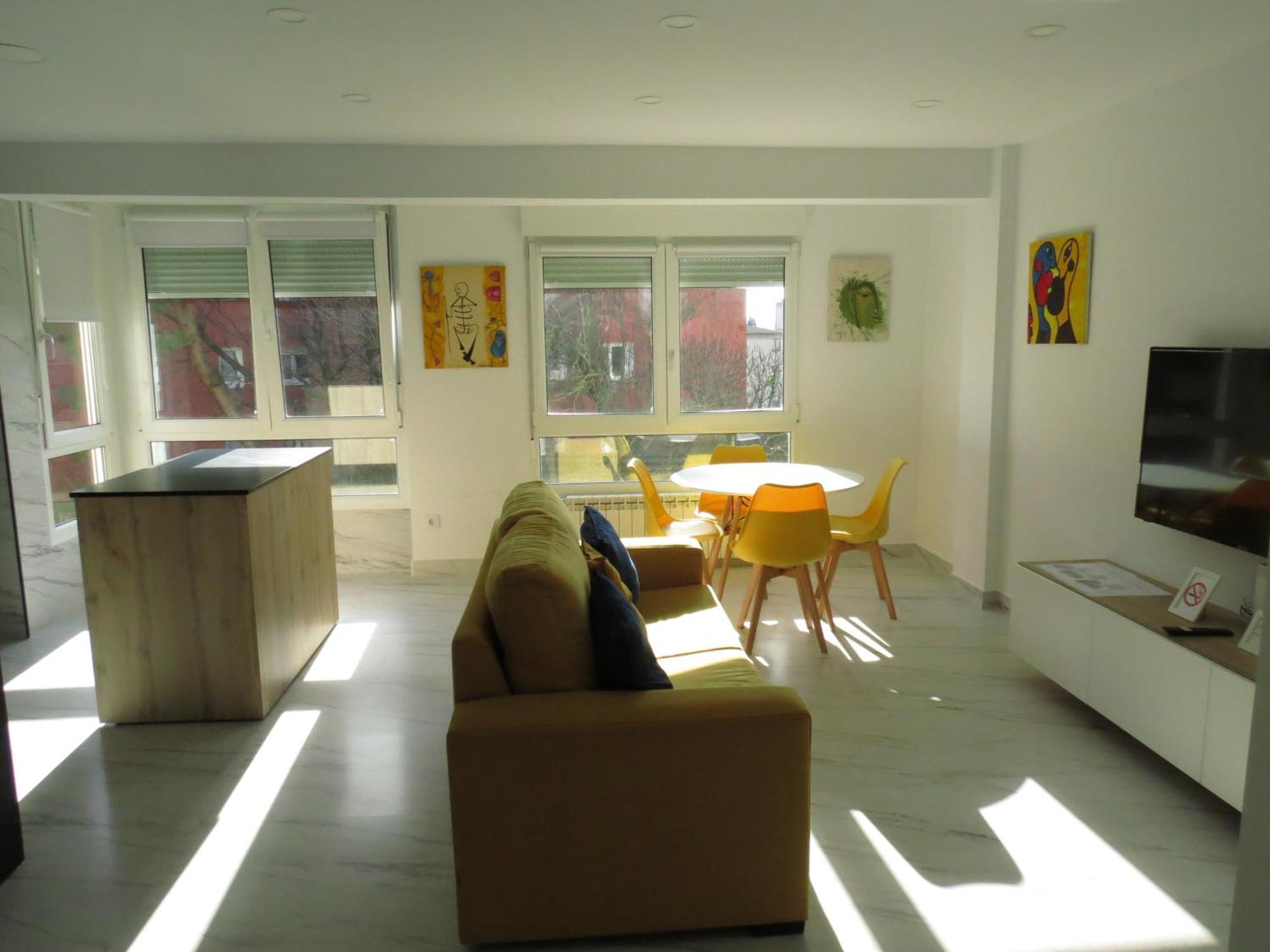 Apartamento Jardin Deluz, Con Wifi Y Parking Privado Gratis Santander Zewnętrze zdjęcie